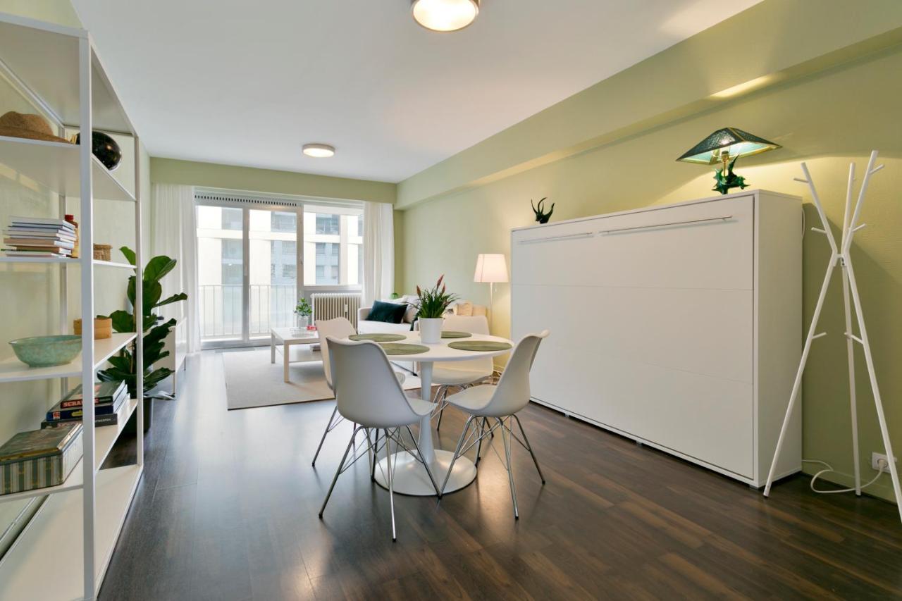 Studio In City Center With Terrace, Netflix - Wifi Amberes Exterior foto